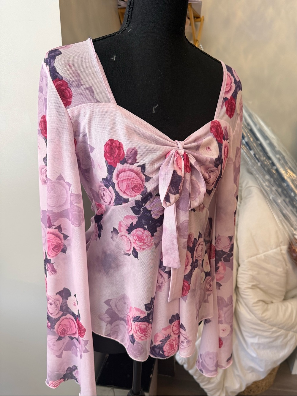 Tummy hiding tops- six ladies -medium but fit a lot like my large size tops.